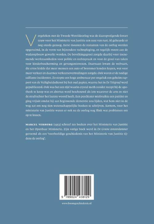 Geschiedenis van het Ministerie van Justitie 1945‐1971