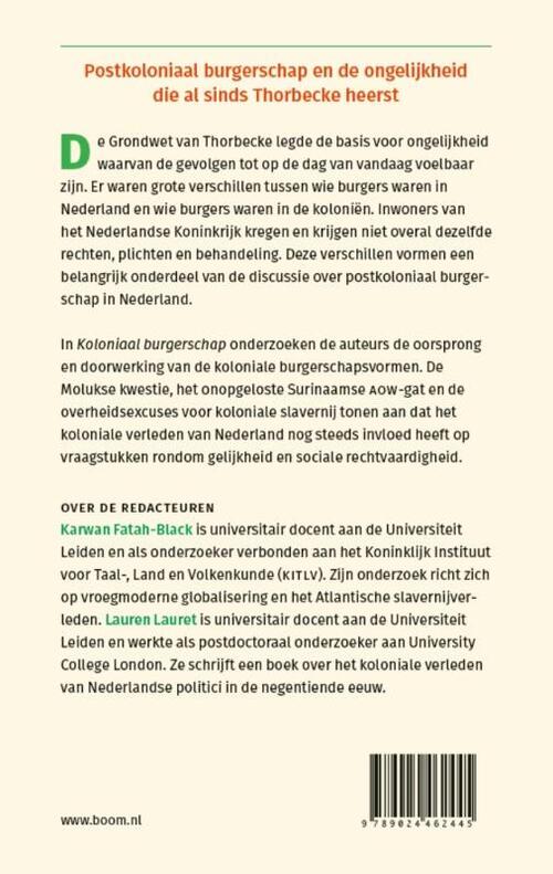 Koloniaal burgerschap