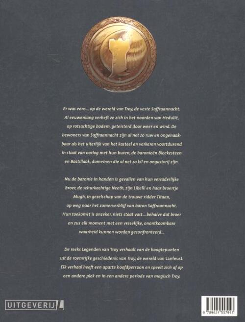 Legenden van Troy Saffraannacht - De wraak van albumen