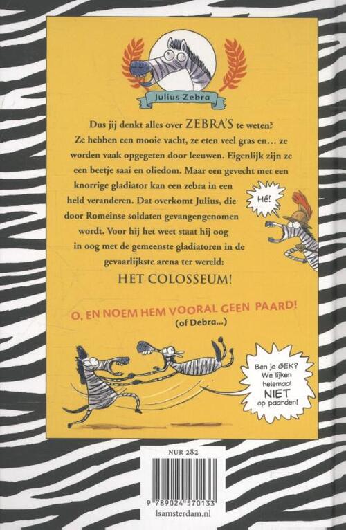 Julius Zebra / 01 - Rollebollen met de Romeinen