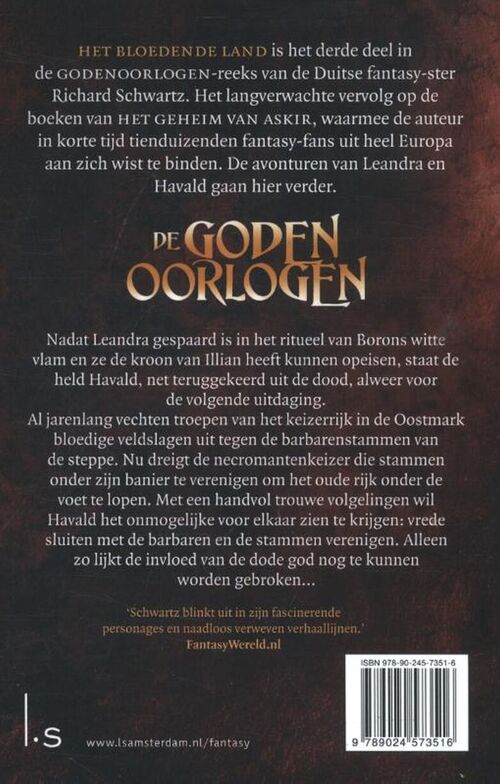 De Godenoorlogen 3 - Het Bloedende Land