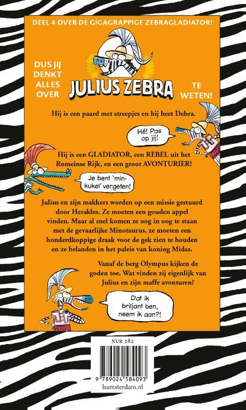 Julius Zebra 4 - Gedonder met de Grieken