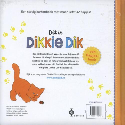 Dit is Dikkie Dik! (flapjesboek)