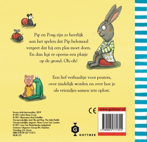 Pip en posy en het kleine plasje