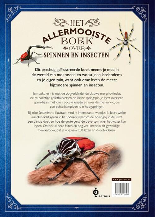 Het allermooiste boek over spinnen en insecten