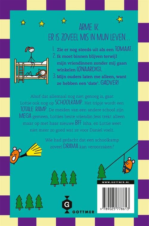 Het dramatische schoolkamp van Lottie