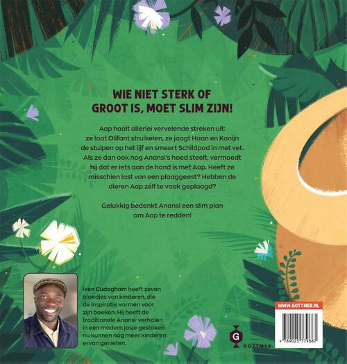 Anansi de spin laat Aap weer lachen