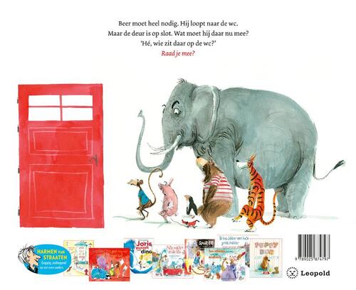 Hé, wie zit er op de wc ?