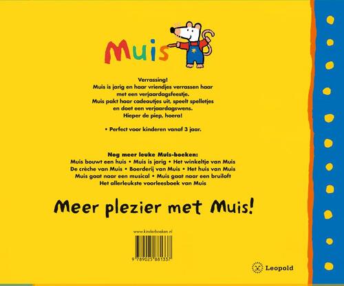 Het verjaardagsfeestje voor Muis