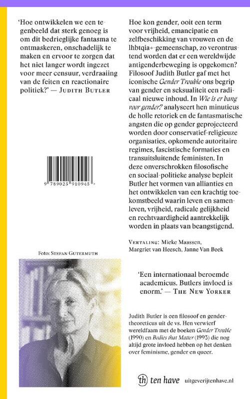 Wie is er bang voor gender?