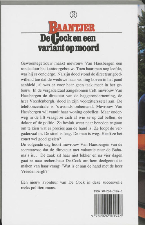 De Cock en een variant op moord (deel 23)