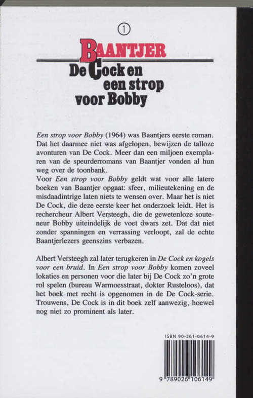 De Cock en een strop voor Bobby (deel 1)