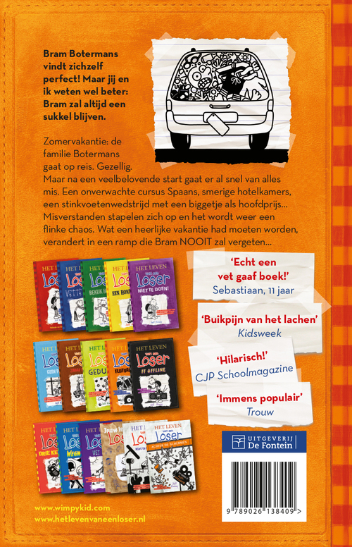 Het leven van een Loser 9 - Flutvakantie