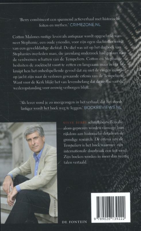 Cotton Malone 1 - De erfenis van de Tempeliers