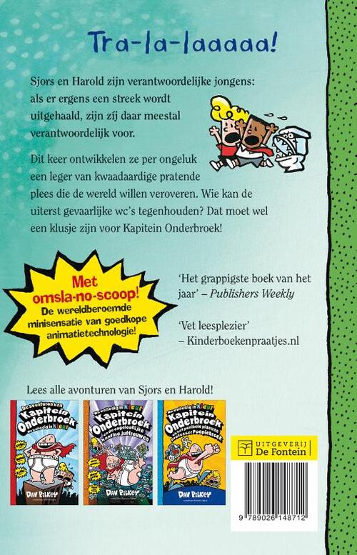 Kapitein Onderbroek 2 - Kapitein Onderbroek en de aanval van de pratende plees