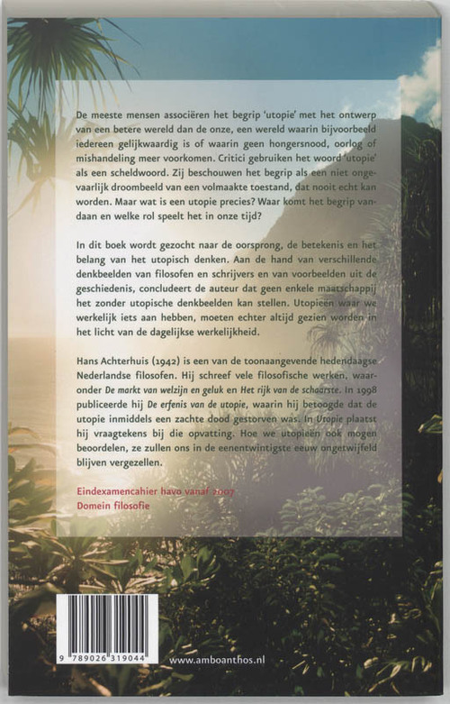 Utopie / Havo vanaf 2007 / deel Eindexam