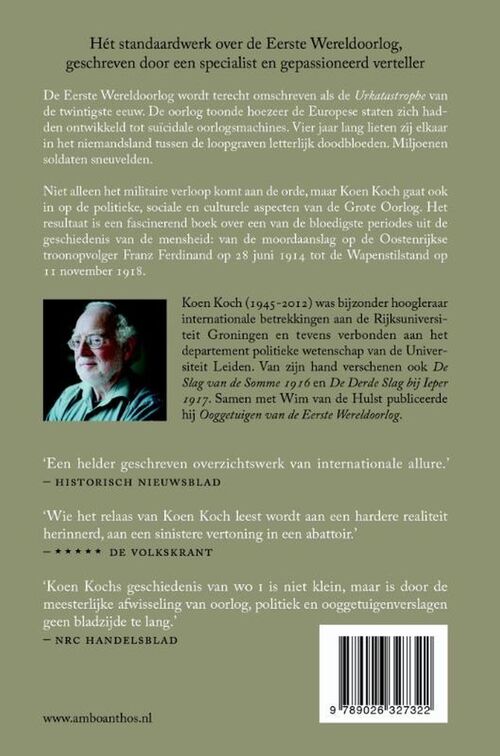 Een kleine geschiedenis van de Grote Oorlog