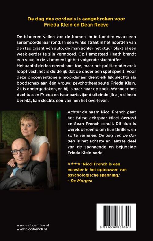 Frieda Klein 8 - De dag van de doden