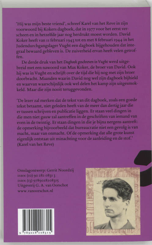 Dagboek geschreven in Vught