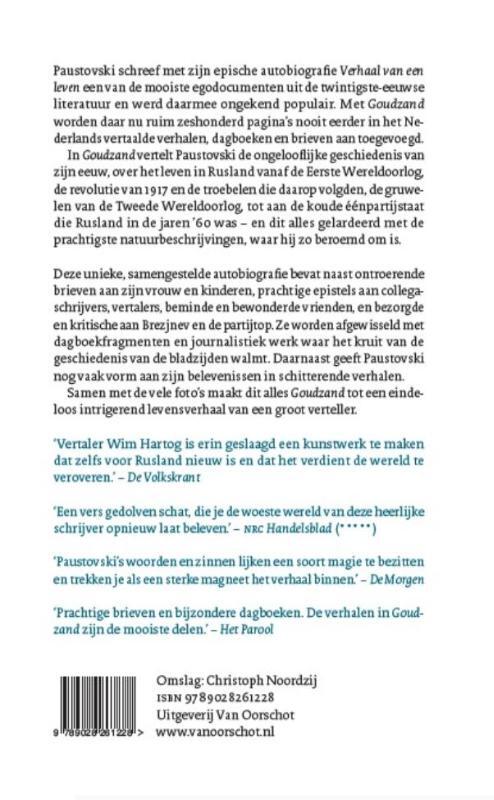 Goudzand. Verhalen, dagboeken en brieven