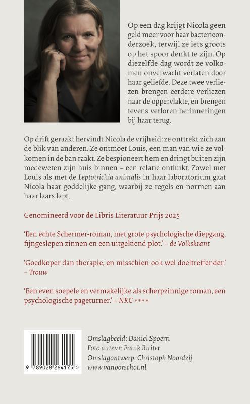 In het oog