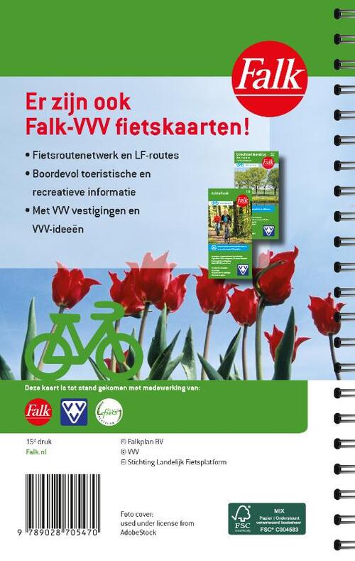 Falk Fietsatlas Nederland 1:75.000