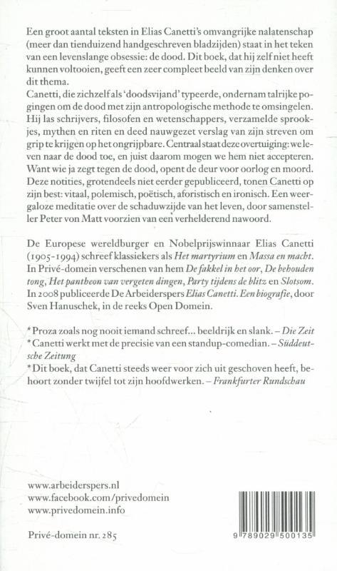 Het boek tegen de dood