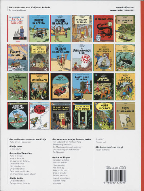 Kuifje - 8 - DE KRAB MET DE GULDEN SCHAREN