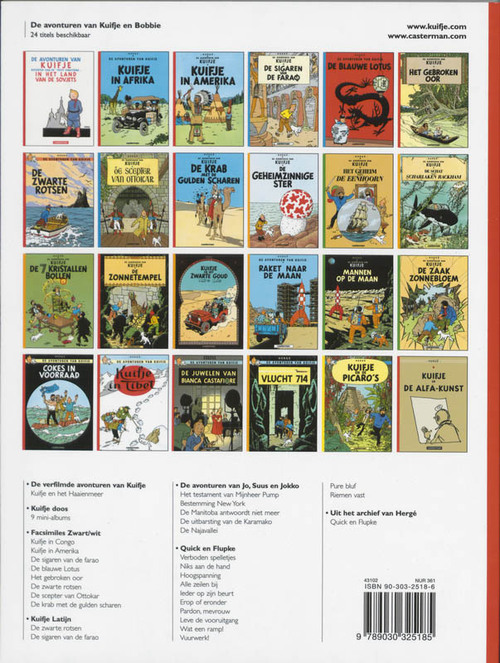 Kuifje - 6 - DE ZWARTE ROTSEN