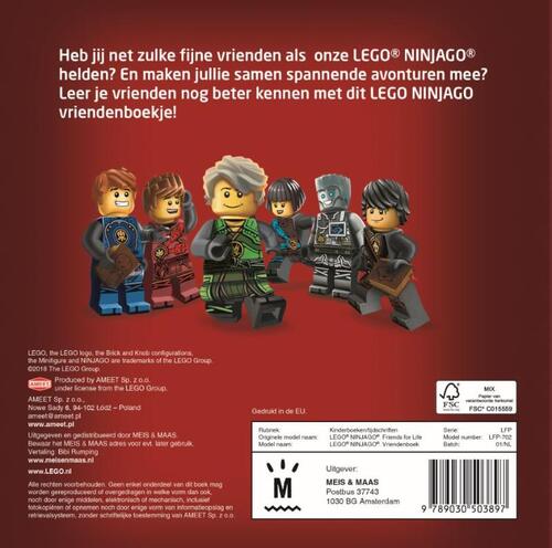 LEGO NINJAGO - Vriendenboekje