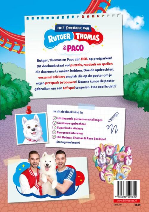 Het doeboek van Rutger, Thomas & Paco
