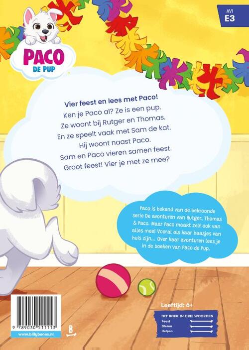 Paco de Pup - Paco viert Feest