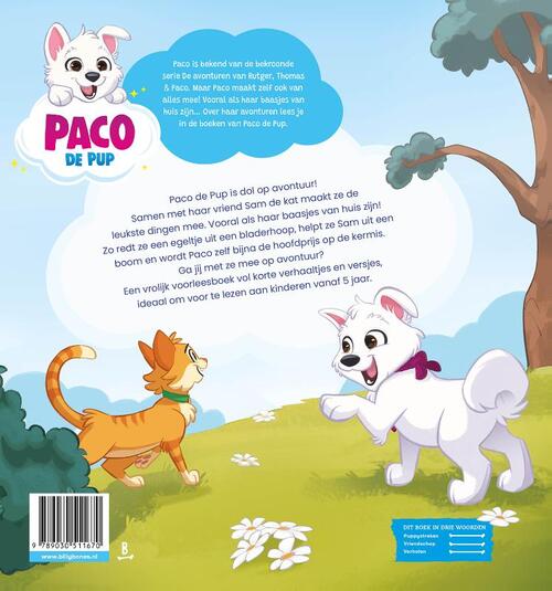 Het grote voorleesboek van Paco de Pup