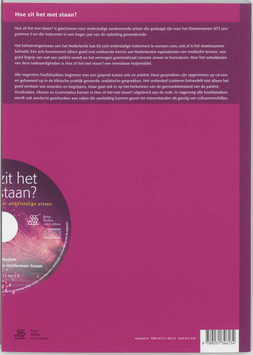 Hoe zit het met staan?