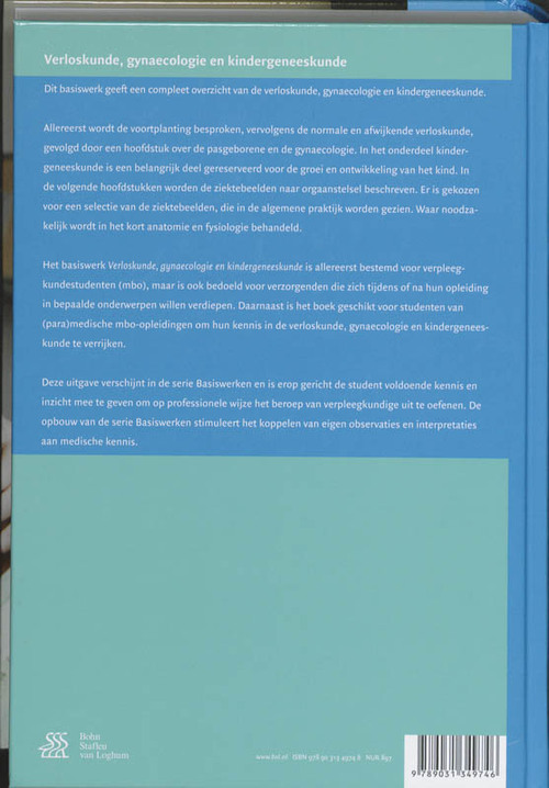 Verloskunde, gynaecologie en kindergeneeskunde