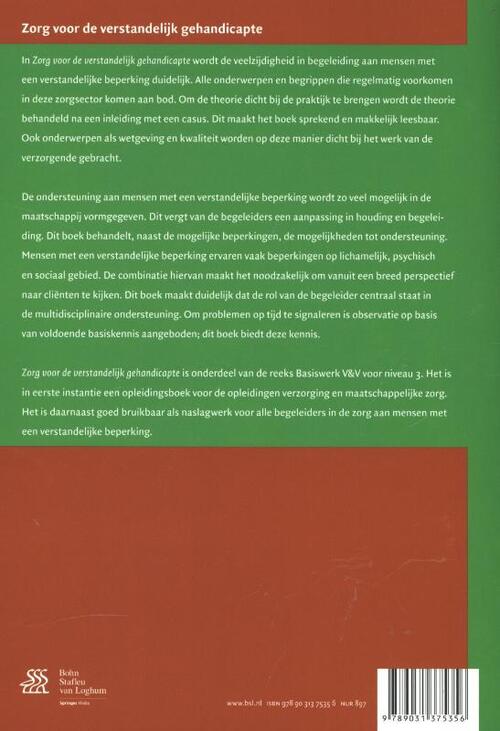 Zorg voor de verstandelijk gehandicapte