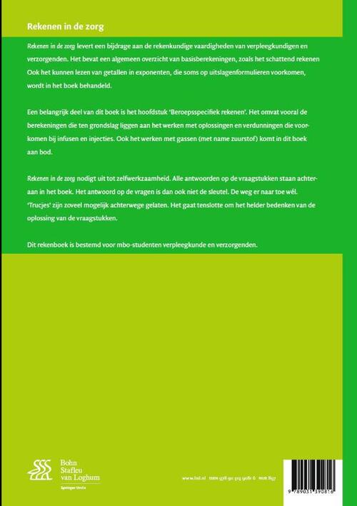 Rekenen in de zorg voor niveau 3-4
