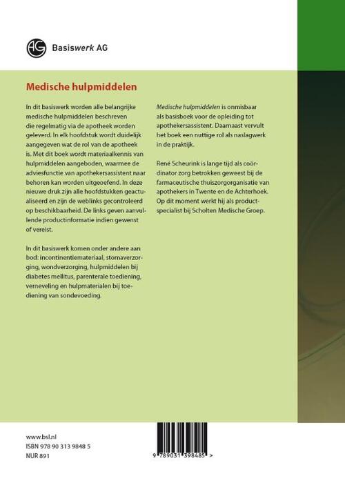 aankomen te binden Haat Medische hulpmiddelen, R.G. H Scheurink | Boek | 9789031398485 | ReadShop