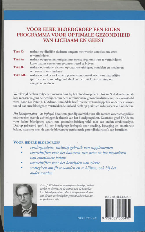 Het bloedgroepdieet - De leefregels