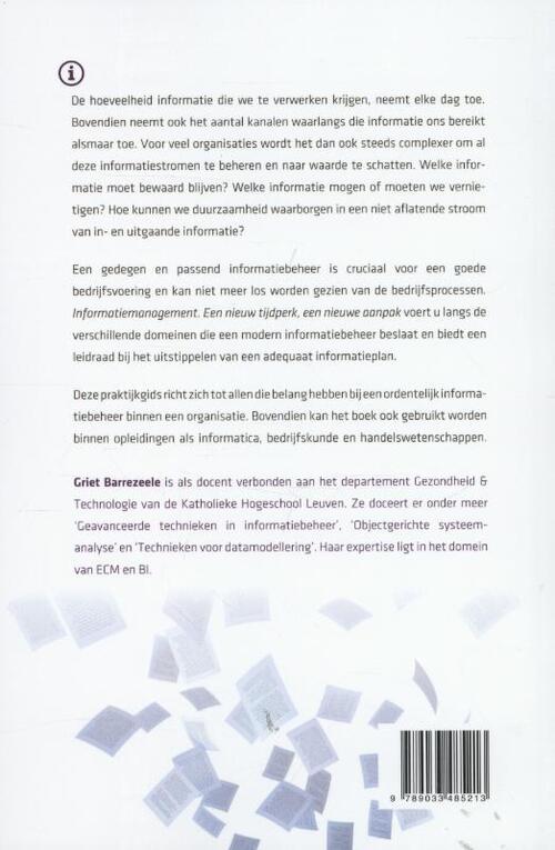 Informatiemanagement: een nieuw tijdperk , een nieuwe aanpak