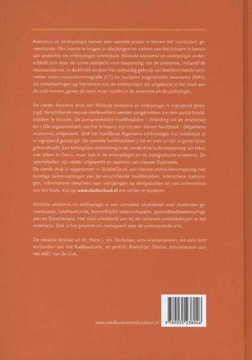 Klinische anatomie en embryologie