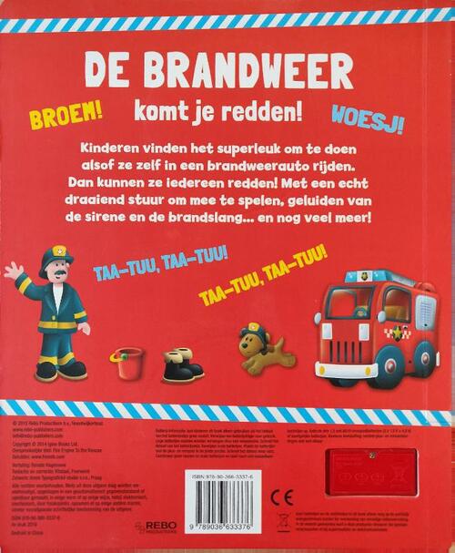 De brandweer komt je redden (mega geluidsboek)