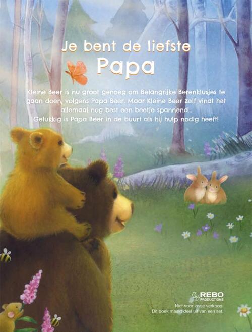 Je bent de liefste papa - boek & knuffelbeer