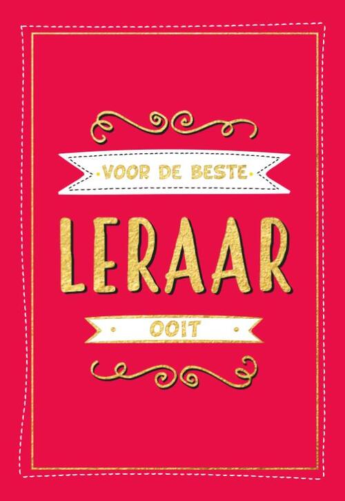 Voor de beste leraar ooit - Cadeauboeken