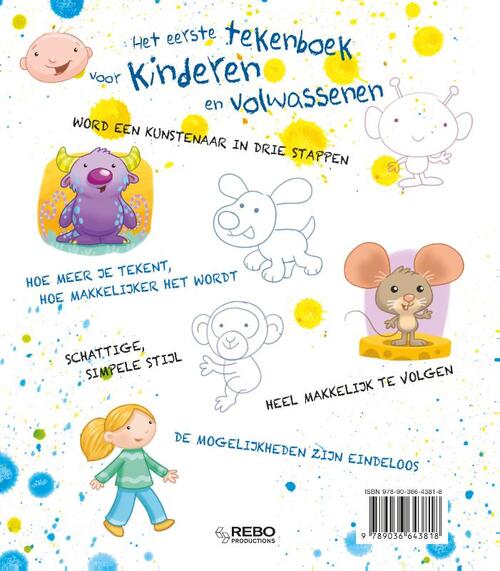 Het eerste tekenboek voor kinderen en volwassenen