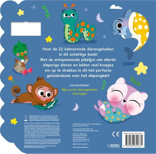 Bedtijd dierenvriendjes - geluidenboek