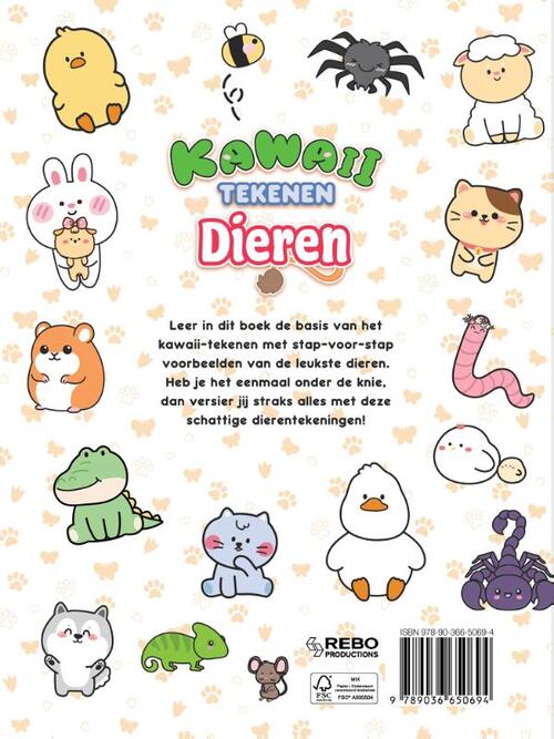 Kawaii tekenen dieren
