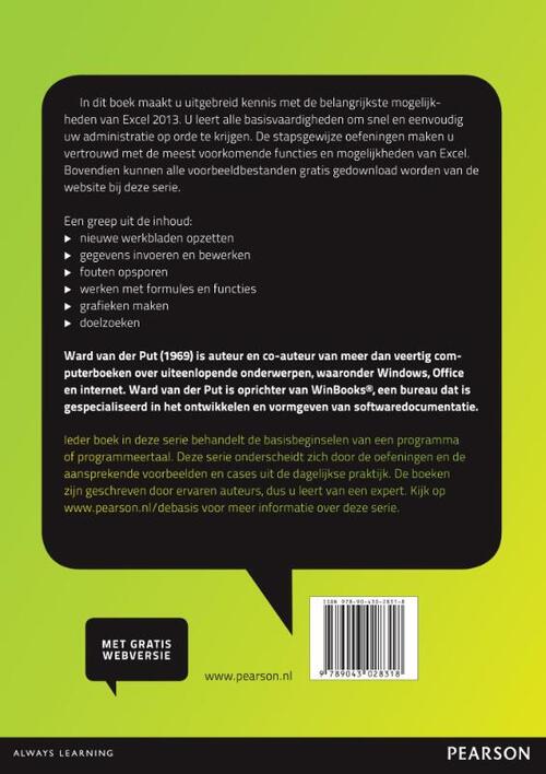 De Basis Excel 2013 - de basis