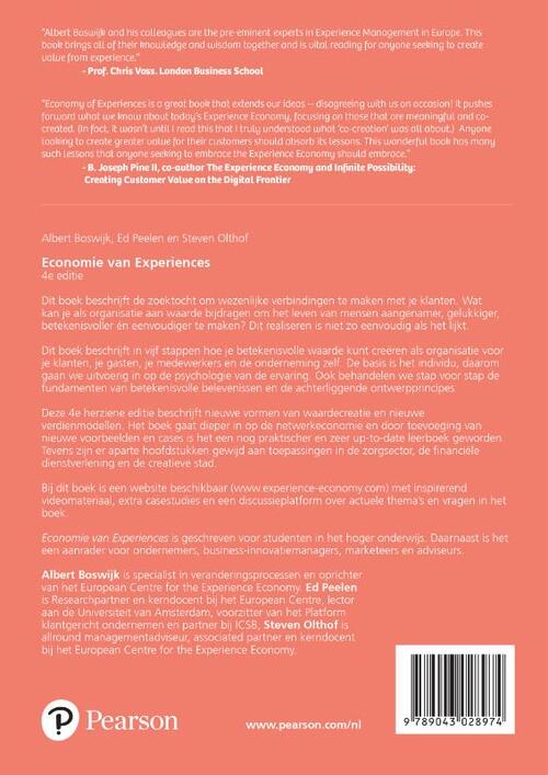 Economie van experiences