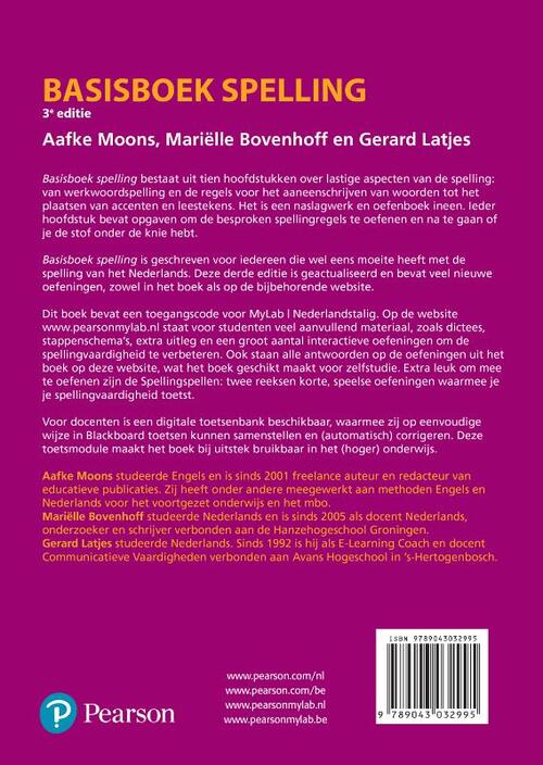 Basisboek spelling met MyLab NL toegangscode